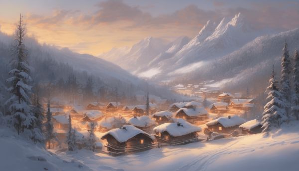 Admirez en direct les paysages enneigés de Chabanon